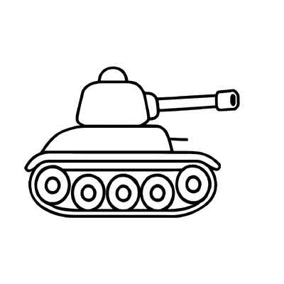 Adorable Tank Coloring Pages 2026 Kids Will Love