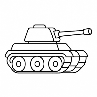 Adorable Tank Coloring Pages 2026 Kids Will Love