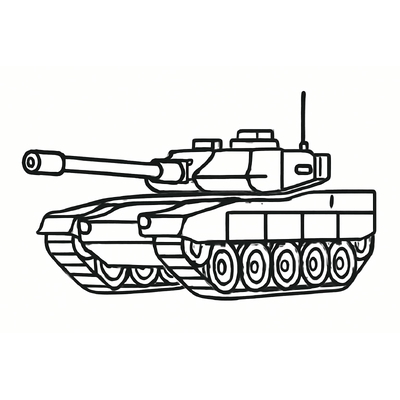 Adorable Tank Coloring Pages 2026 Kids Will Love