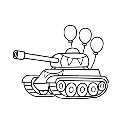 Adorable Tank Coloring Pages 2026 Kids Will Love
