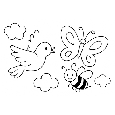 Animal Coloring Pages for 3-Year-Olds – Free PDF Download