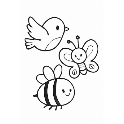 Animal Coloring Pages for Kids – Free PDF Download