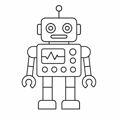 Awesome Robot Coloring Pages – Fun and Diverse Designs Kids Will Love