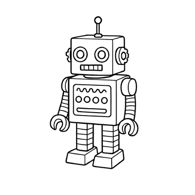 Awesome Robot Coloring Pages – Fun and Diverse Designs Kids Will Love