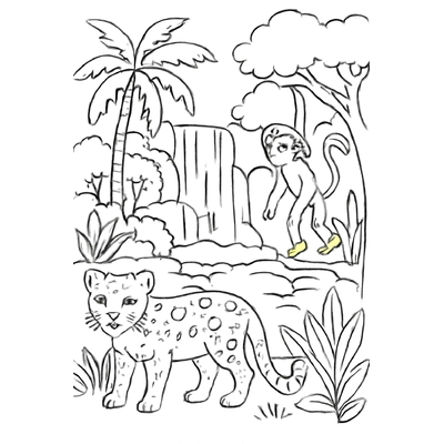 Beautiful Nature Landscape Coloring Pages Kids Will Love
