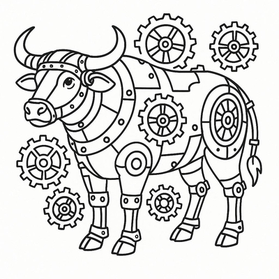 Buffalo Coloring Pages for Kids 2026 – Easy-to-Download PDF Sheets