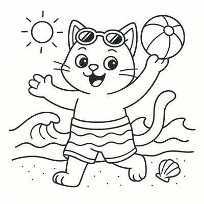 Collection of  Super Cute Cat Coloring Pages in Various Styles 2026 – With PDF