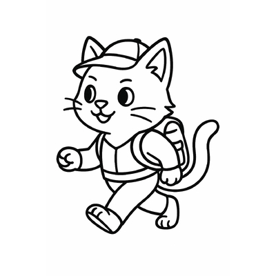 Collection of  Super Cute Cat Coloring Pages in Various Styles 2026 – With PDF