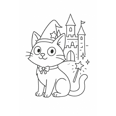 Collection of  Super Cute Cat Coloring Pages in Various Styles 2026 – With PDF