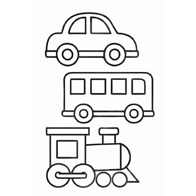 Coloring Pages for Kids Ages 3–4 2026 – Simple, Easy to Color, and Great for Brain Development