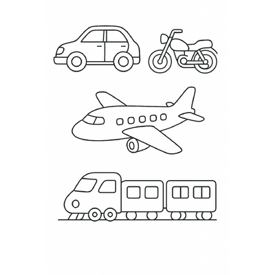Coloring Pages for Kids Ages 4–5 2026 – Boost Brain Development (PDF)