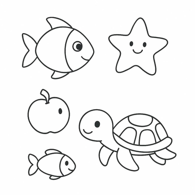 Coloring Pages for Kids Ages 5–6 – Simple and Easy to Color | Latest 2026