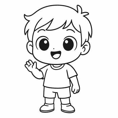 Cute Coloring Pages for Kids – Adorable Printable PDF Sheets