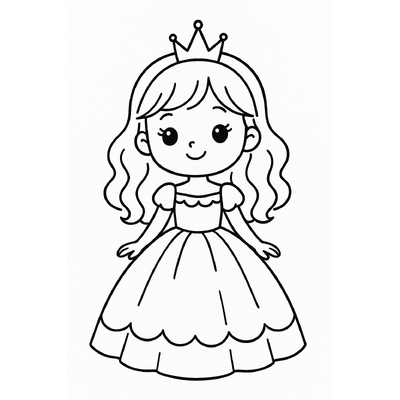 Cute Coloring Pages for Kids – Adorable Printable PDF Sheets