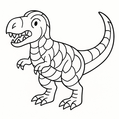 Cute Dinosaur Coloring Pages for Kids 2026 in Various Styles