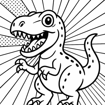 Cute Dinosaur Coloring Pages for Kids 2026 in Various Styles