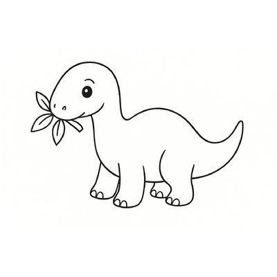 Cute Dinosaur Coloring Pages for Kids 2026 in Various Styles