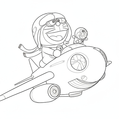 Cute Doraemon Coloring Pages in Various Styles Kids Love 2026