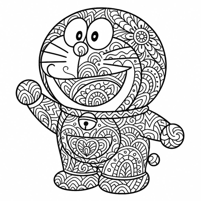 Cute Doraemon Coloring Pages in Various Styles Kids Love 2026