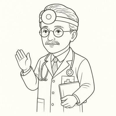 Doctor Coloring Pages for Kids 2026 – Free Printable PDF