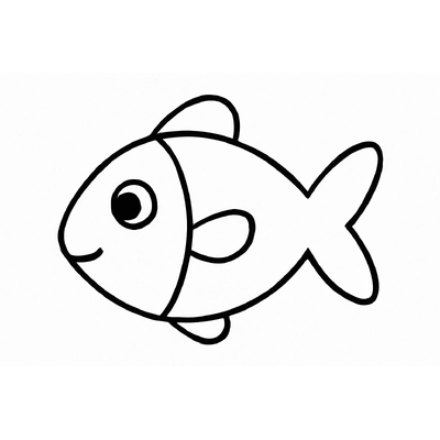 Fish Coloring Pages – A Variety of Fun Styles for Kids 2026