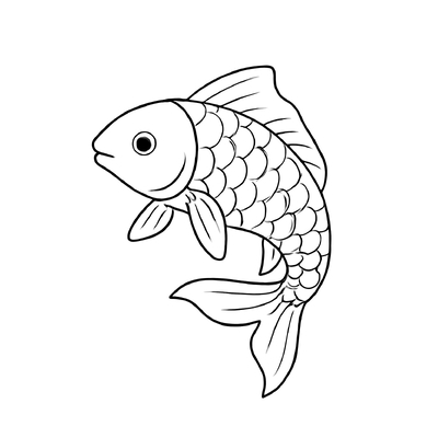 Fish Coloring Pages – A Variety of Fun Styles for Kids 2026