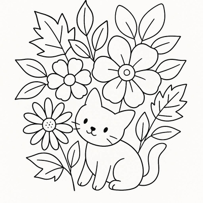 Flower Coloring Pages 2026 – Diverse and Adorable Designs for Kids