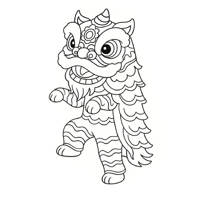 Lunar New Year Coloring Pages 2026 – Fun and Festive Designs for Kids