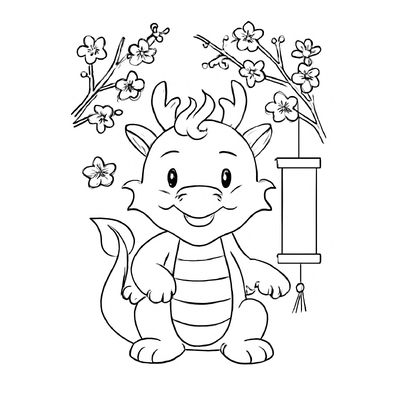 Lunar New Year Coloring Pages 2026 – Fun and Festive Designs for Kids