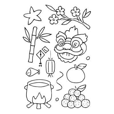 Lunar New Year Coloring Pages 2026 – Fun and Festive Designs for Kids