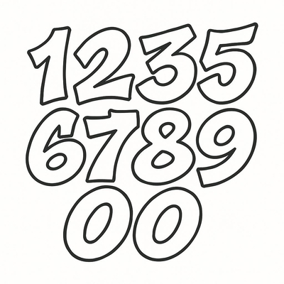 Number Coloring Pages for Kids 2026 – Easy-to-Download PDF Sheets