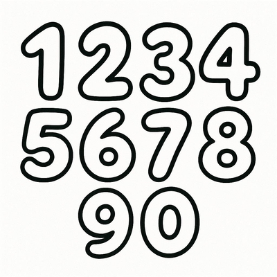 Number Coloring Pages for Kids 2026 – Easy-to-Download PDF Sheets