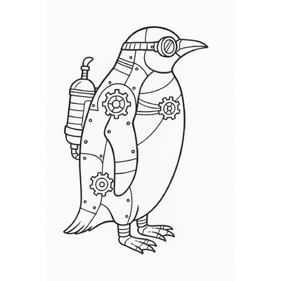 Penguin Coloring Pages for Kids 2026 – Easy-to-Download PDF Sheets
