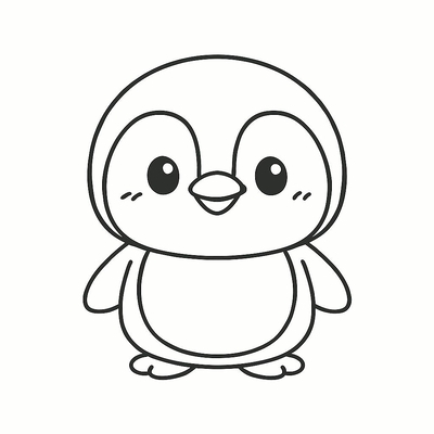 Penguin Coloring Pages for Kids 2026 – Easy-to-Download PDF Sheets