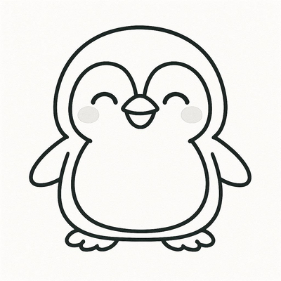 Penguin Coloring Pages for Kids 2026 – Easy-to-Download PDF Sheets