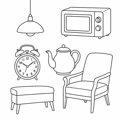 Simple Coloring Pages for Kids 2026 - PDF Coloring Sheets