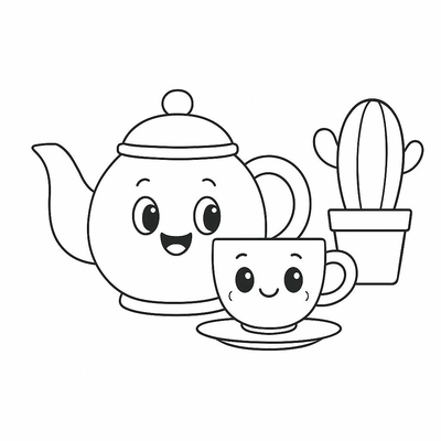 Simple Coloring Pages for Kids 2026 - PDF Coloring Sheets