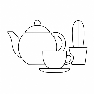 Simple Coloring Pages for Kids 2026 - PDF Coloring Sheets