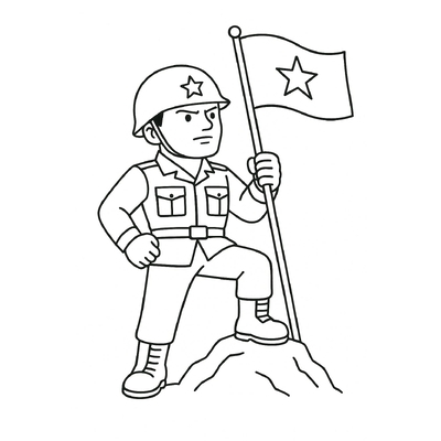Soldier Coloring Collection 2026 – Meaningful and Inspiring Pages for Kids