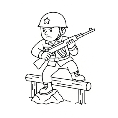 Soldier Coloring Collection 2026 – Meaningful and Inspiring Pages for Kids