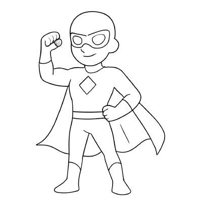 Superhero Coloring Pages for Kids to Boost Brain Development 2026