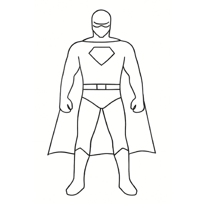 Superhero Coloring Pages for Kids to Boost Brain Development 2026