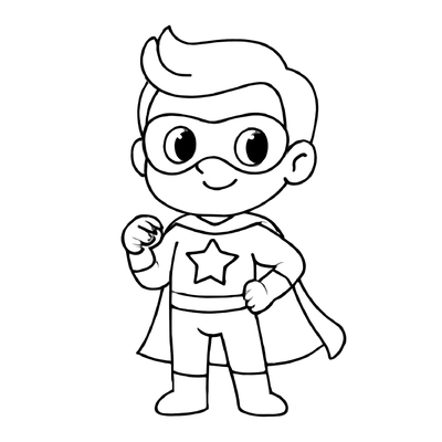 Superhero Coloring Pages for Kids to Boost Brain Development 2026