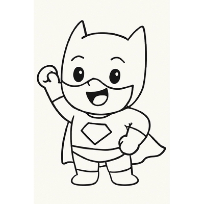 Superhero Coloring Pages for Kids to Boost Brain Development 2026