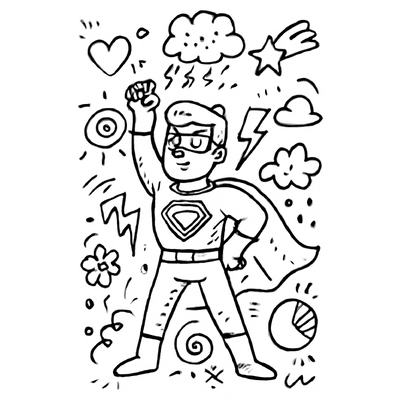 Superhero Coloring Pages for Kids to Boost Brain Development 2026