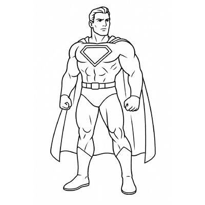 Superhero Coloring Pages for Kids to Boost Brain Development 2026