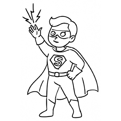 Superhero Coloring Pages for Kids to Boost Brain Development 2026