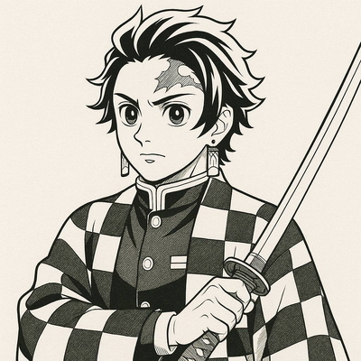 Tanjiro Coloring Pages for Kids 2026 - PDF Coloring Sheets