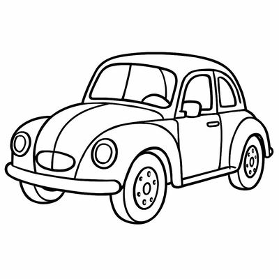Unique Car Coloring Pages to Boost Kids’ Creativity