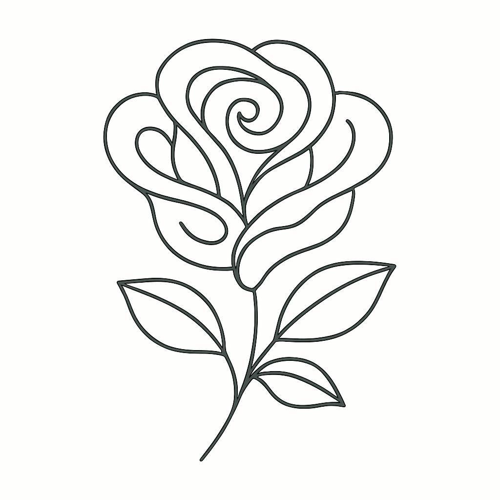 Artistic Rose